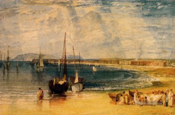Joseph Mallord William Turner Werke - Weymouth Dorset romantische Turner